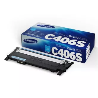 Samsung CLT-C406S (ST984A) - toner, cyan (azurový) Samsung CLT-C406S (ST984A) - toner, cyan (azurový)