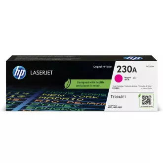 HP 230A (W2303A) - toner, magenta (purpurový) HP 230A (W2303A) - toner, magenta (purpurový)