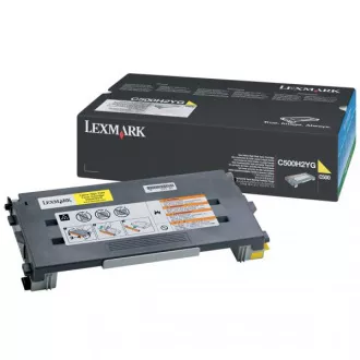 Lexmark C500 (C500H2YG) - toner, yellow (žlutý)