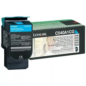 Lexmark C540A1CG - toner, cyan (azurový) Lexmark C540A1CG - toner, cyan (azurový)