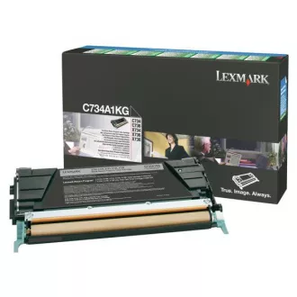Lexmark C734A1KG - toner, black (černý) Lexmark C734A1KG - toner, black (černý)