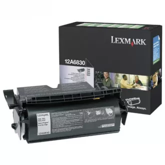 Lexmark 12A6830 - toner, black (černý) Lexmark 12A6830 - toner, black (černý)
