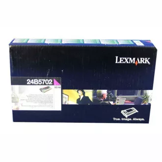 Lexmark 24B5702 - toner, magenta (purpurový) Lexmark 24B5702 - toner, magenta (purpurový)