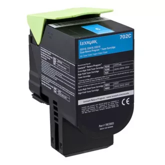 Lexmark 70C20C0 - toner, cyan (azurový) Lexmark 70C20C0 - toner, cyan (azurový)