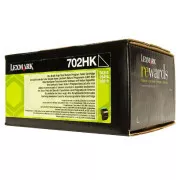 Lexmark 702H (70C2HK0) - toner, black (černý)