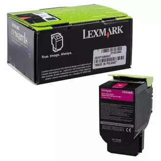 Lexmark 70C2HME - toner, magenta (purpurový) Lexmark 70C2HME - toner, magenta (purpurový)