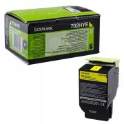 Lexmark 70C2HYE - toner, yellow (žlutý)