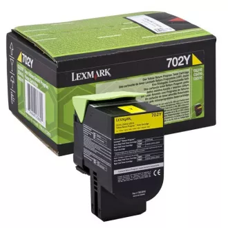 Lexmark 70C2XY0 - toner, yellow (žlutý) Lexmark 70C2XY0 - toner, yellow (žlutý)