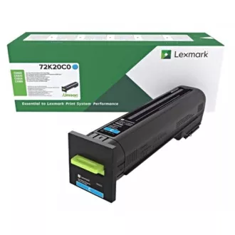Lexmark 72K2XC0 - toner, cyan (azurový) Lexmark 72K2XC0 - toner, cyan (azurový)