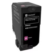 Lexmark 74C20M0 - toner, magenta (purpurový)