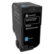 Lexmark 74C2SC0 - toner, cyan (azurový)