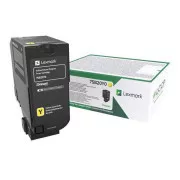 Lexmark 75B20Y0 - toner, yellow (žlutý)