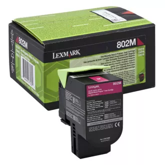 Lexmark 80C0S20 - toner, cyan (azurový) Lexmark 80C0S20 - toner, cyan (azurový)