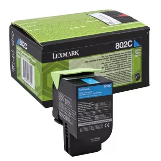 Lexmark 80C20C0 - toner, cyan (azurový) Lexmark 80C20C0 - toner, cyan (azurový)