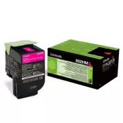 Lexmark 80C2HM0 - toner, magenta (purpurový)