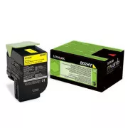Lexmark 80C2HY0 - toner, yellow (žlutý)