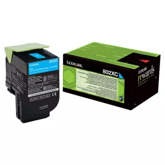 Lexmark 80C2XC0 - toner, cyan (azurový) Lexmark 80C2XC0 - toner, cyan (azurový)