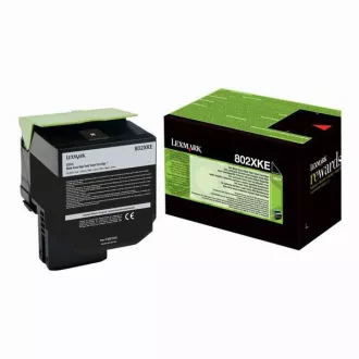 Lexmark 80C2XKE - toner, black (černý) Lexmark 80C2XKE - toner, black (černý)