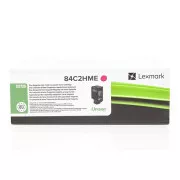 Lexmark 84C2HME - toner, magenta (purpurový)