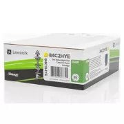 Lexmark 84C2HYE - toner, yellow (žlutý)