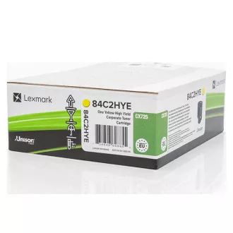 Lexmark 84C2HYE - toner, yellow (žlutý) Lexmark 84C2HYE - toner, yellow (žlutý)