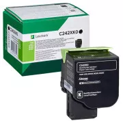 Lexmark C242XK0 - toner, black (černý)