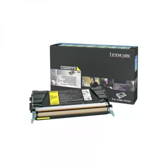 Lexmark C5200YS - toner, yellow (žlutý) Lexmark C5200YS - toner, yellow (žlutý)