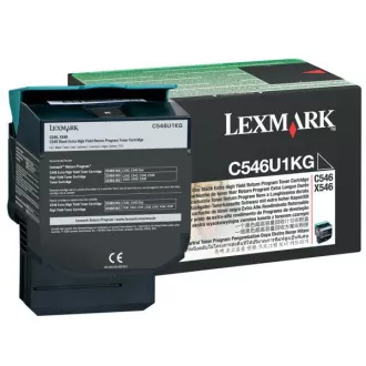 Lexmark C546U1KG - toner, black (černý) Lexmark C546U1KG - toner, black (černý)