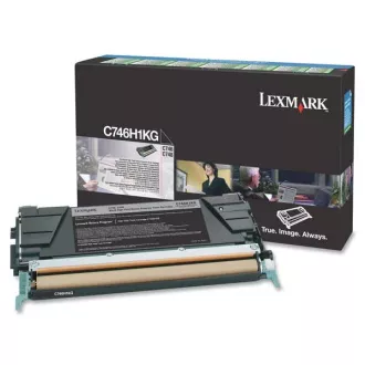 Lexmark C746 (C746H1KG) - toner, black (černý) Lexmark C746 (C746H1KG) - toner, black (černý)