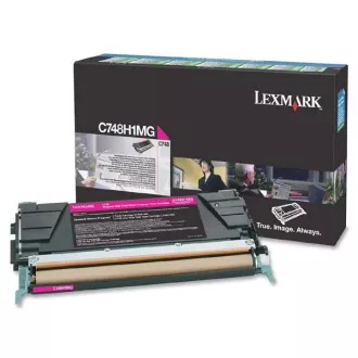 Lexmark C748H1MG - toner, magenta (purpurový) Lexmark C748H1MG - toner, magenta (purpurový)