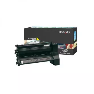 Lexmark C7720YX - toner, yellow (žlutý) Lexmark C7720YX - toner, yellow (žlutý)