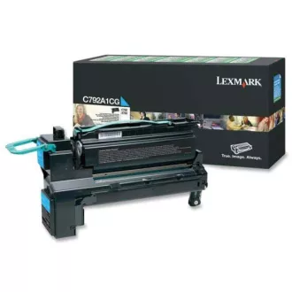 Lexmark C792A1CG - toner, cyan (azurový) Lexmark C792A1CG - toner, cyan (azurový)