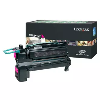 Lexmark C792X1MG - toner, magenta (purpurový) Lexmark C792X1MG - toner, magenta (purpurový)