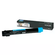 Lexmark C950X2CG - toner, cyan (azurový)
