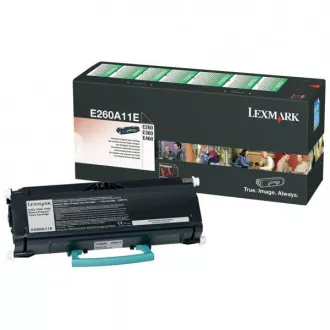 Lexmark E260A11E - toner, black (černý) Lexmark E260A11E - toner, black (černý)