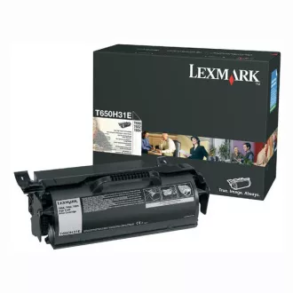 Lexmark T650H31E - toner, black (černý) Lexmark T650H31E - toner, black (černý)