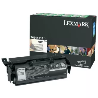 Lexmark T654 (T654X11E) - toner, black (černý) Lexmark T654 (T654X11E) - toner, black (černý)