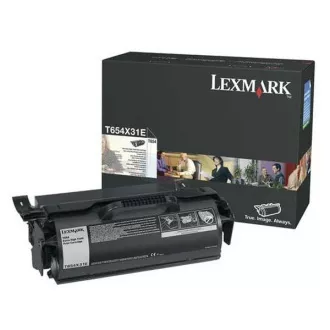 Lexmark T654X31E - toner, black (černý) Lexmark T654X31E - toner, black (černý)