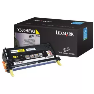 Lexmark X560 (X560H2YG) - toner, yellow (žlutý) Lexmark X560 (X560H2YG) - toner, yellow (žlutý)