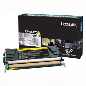 Lexmark X746A1YG - toner, yellow (žlutý) Lexmark X746A1YG - toner, yellow (žlutý)