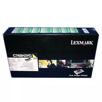 Lexmark X748H3YG - toner, yellow (žlutý) Lexmark X748H3YG - toner, yellow (žlutý)