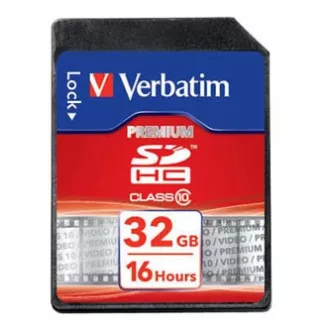 Verbatim paměťová karta Secure Digital Card Premium U1, 32GB, SDHC, 43963, UHS-I U1 (Class 10) Verbatim paměťová karta Secure Digital Card Premium U1, 32GB, SDHC, 43963, UHS-I U1 (Class 10)