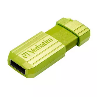 Verbatim USB flash disk, USB 2.0, 32GB, Store,N,Go PinStripe, zelený, 49958, pro archivaci dat Verbatim USB flash disk, USB 2.0, 32GB, Store,N,Go PinStripe, zelený, 49958, pro archivaci dat