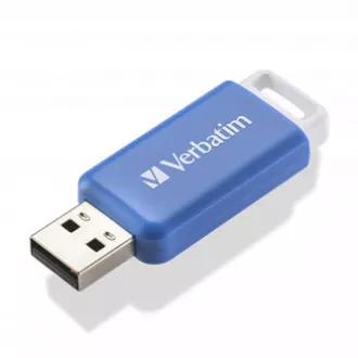 Verbatim USB flash disk, USB 2.0, 64GB, DataBar, modrý, 49455, pro archivaci dat Verbatim USB flash disk, USB 2.0, 64GB, DataBar, modrý, 49455, pro archivaci dat