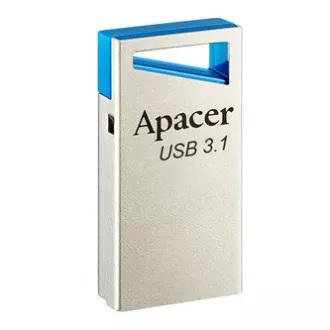 Apacer USB flash disk, USB 3.0, 128GB, AH155, stříbrný, AP128GAH155U-1, USB A, s poutkem Apacer USB flash disk, USB 3.0, 128GB, AH155, stříbrný, AP128GAH155U-1, USB A, s poutkem