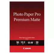 Canon Photo paper premium matte, PM-101, foto papír, matný, 8657B007, bílý, A3+, 13x19", 210 g/m2, 20 ks, inkoustový