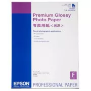 Epson Premium Glossy Photo Paper, C13S042091, foto papír, lesklý, bílý, Stylus Photo 890, 895, 1270, 2100, A2, 255 g/m2, 25 ks, in