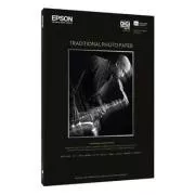 Epson Traditional Photo Paper, C13S045051, foto papír, saténový, bílý, A3+, 330 g/m2, 25 ks, inkoustový