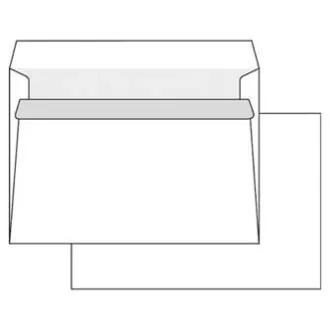 Obálka samolepicí, C5, 162 x 229mm, bílá, Krpa, poštovní, 50ks Obálka samolepicí, C5, 162 x 229mm, bílá, Krpa, poštovní, 50ks