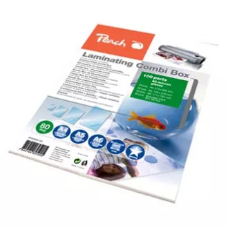 Peach Fólie laminovací, sada, 80mic, 100ks Peach Fólie laminovací, sada, 80mic, 100ks